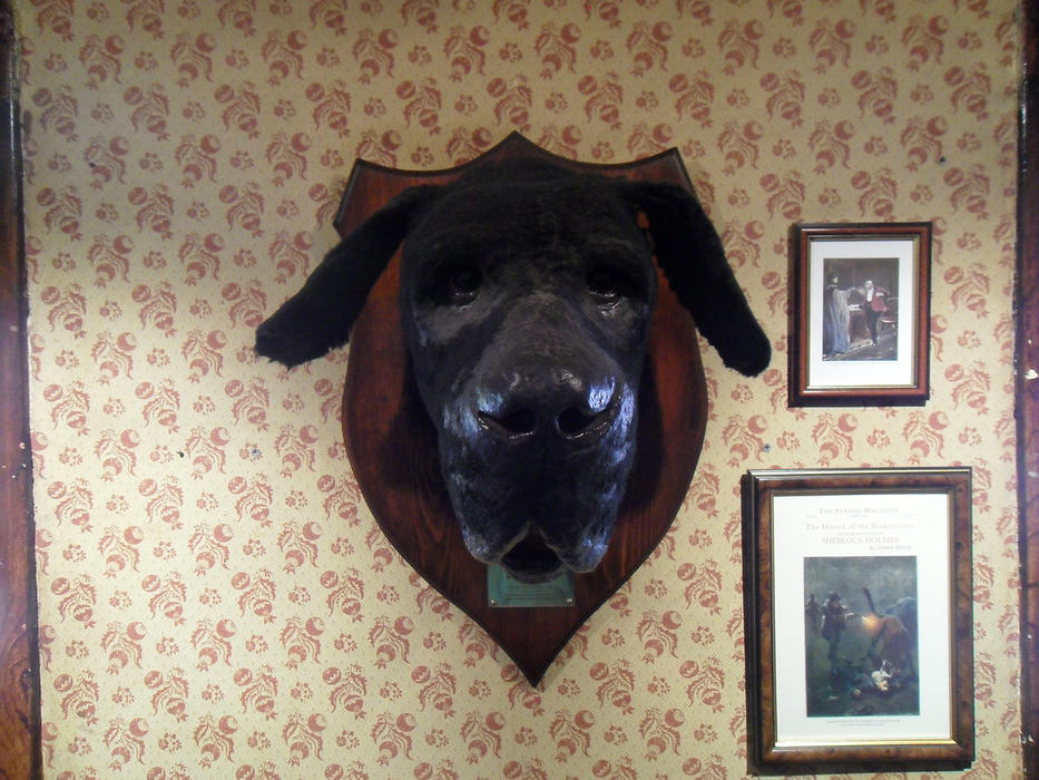 Голова собаки Бескервилей из рассказа «Собака Баскервилей». Автор: Любовь {Leo} Паршина